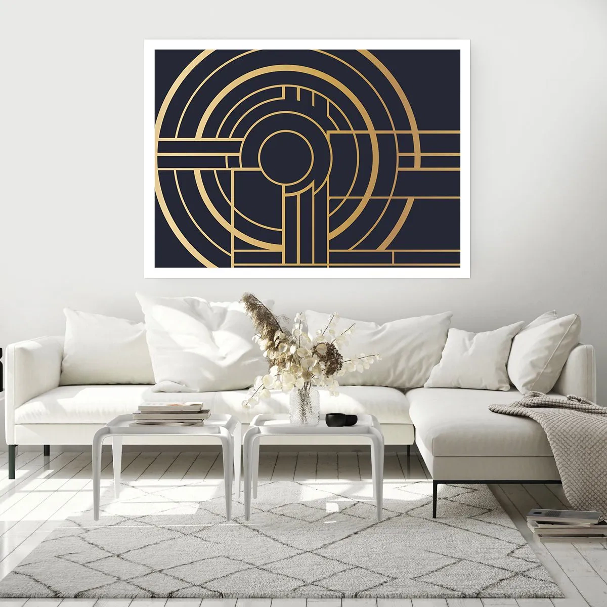 Poster - Draaien van dingen - 100x70 cm