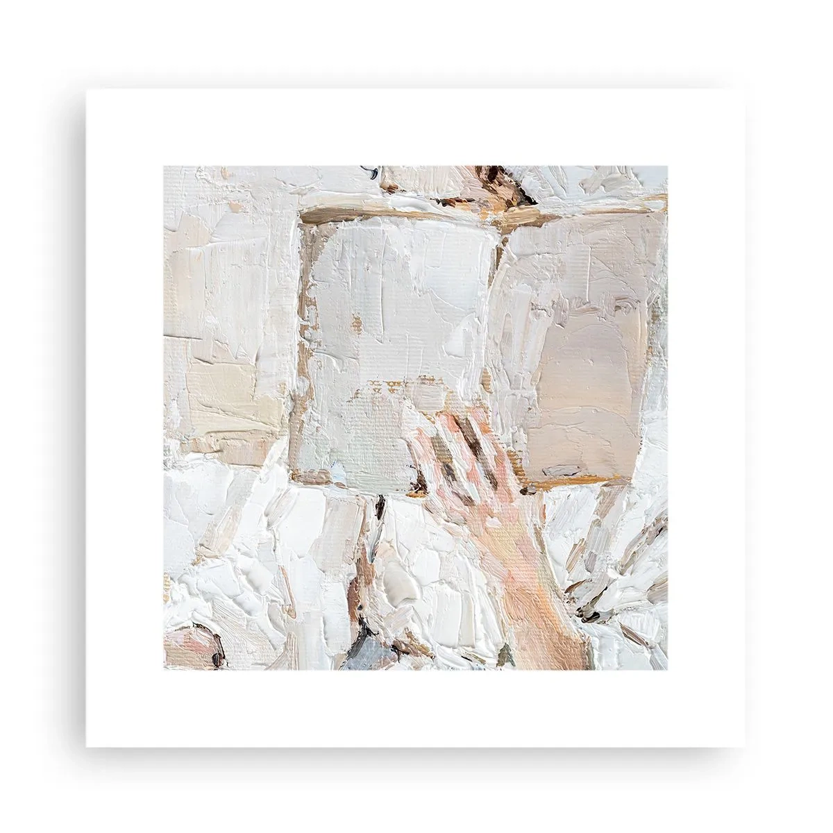 Poster - In een andere wereld - 30x30 cm