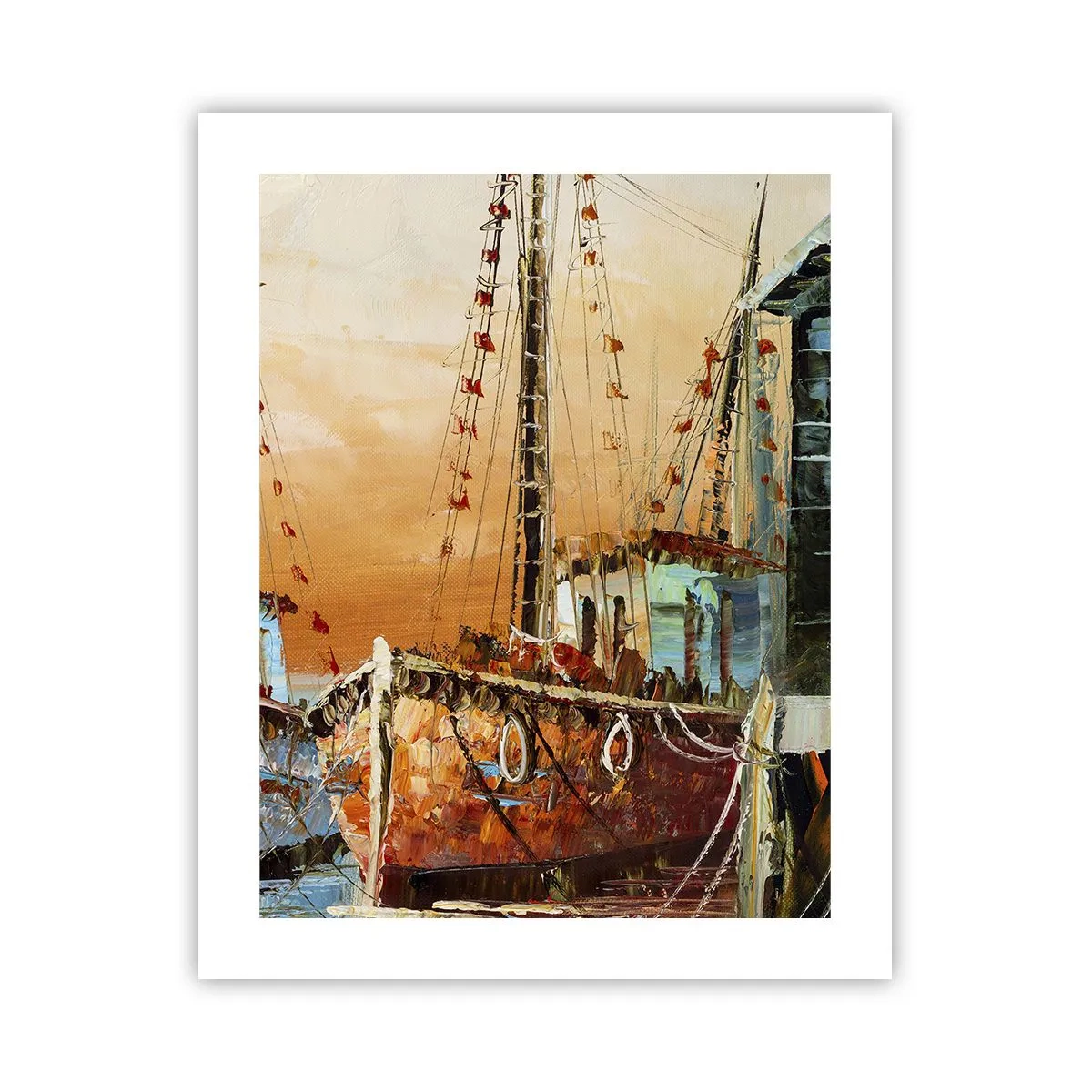 Poster - Een vreedzame terugkeer - 40x50 cm