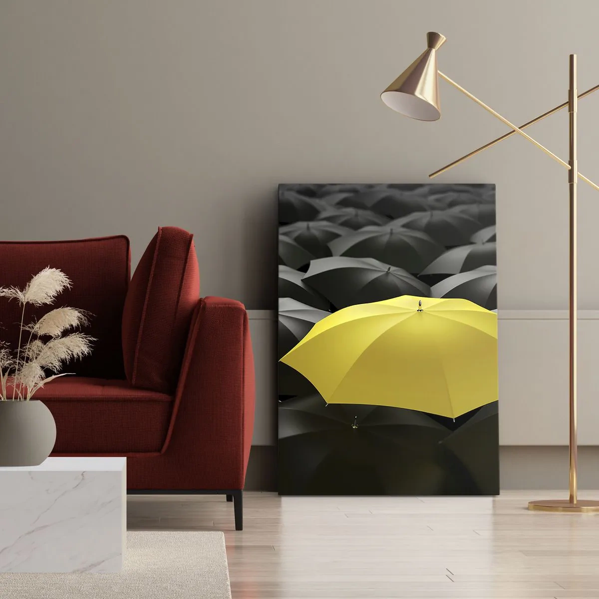 Schilderen op canvas - Vaarwel verdriet - 50x70 cm
