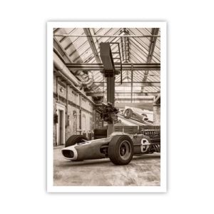 Poster - De rust van de winnaar - 70x100 cm