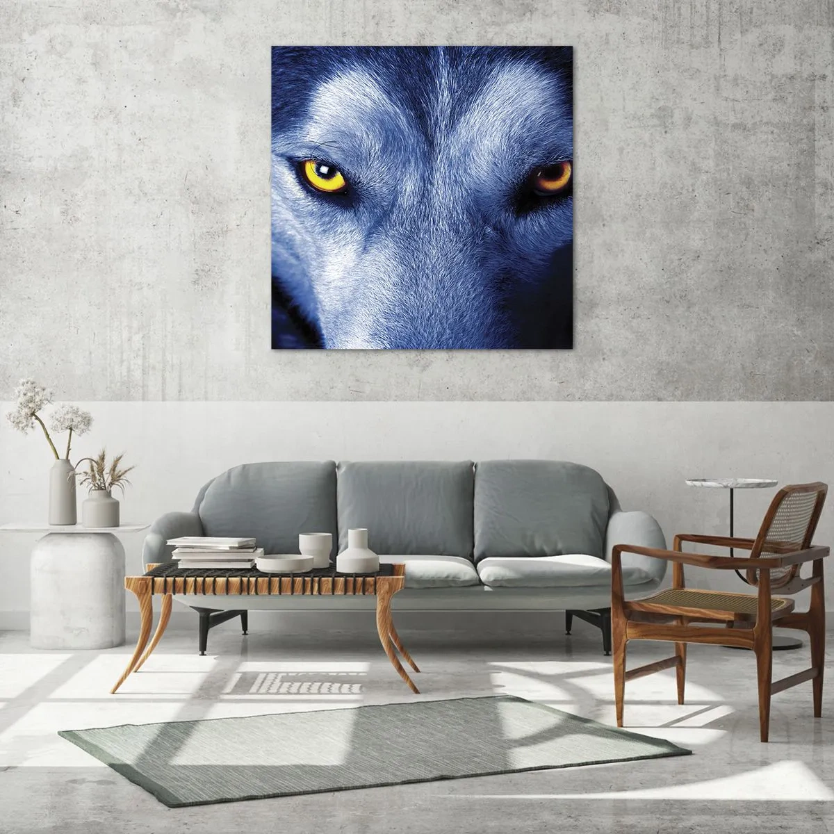 Schilderen op glas - Betoverende look - 70x70 cm