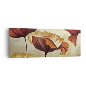 Schilderen op canvas - Golvend weiland - 140x50 cm