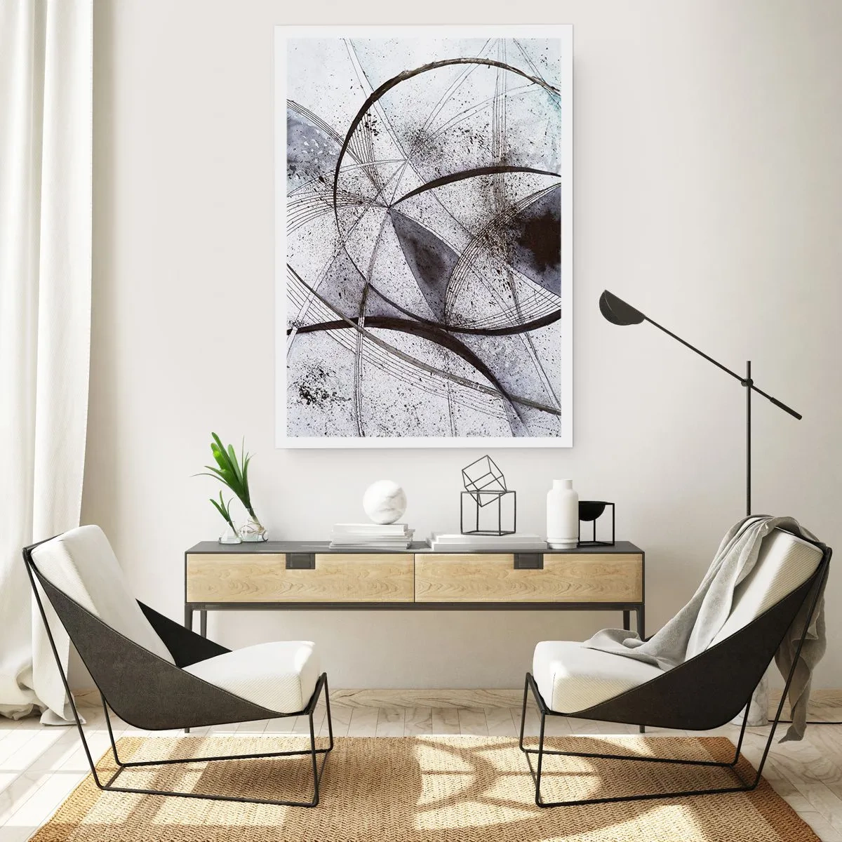 Poster - Futuristische fantasie - 40x50 cm