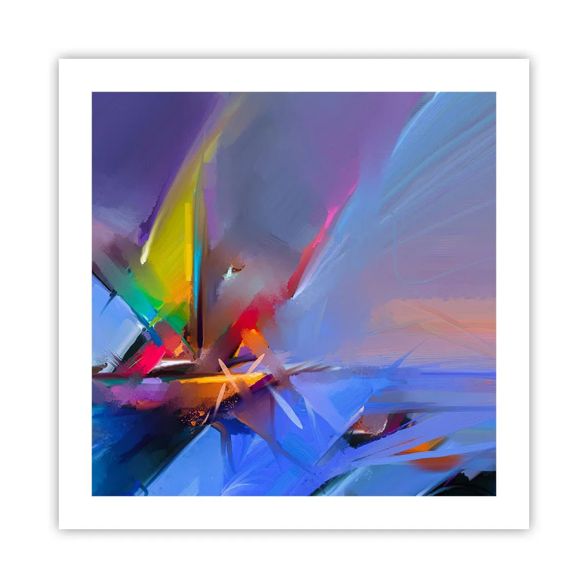 Poster - Propellers als een vogel - 50x50 cm