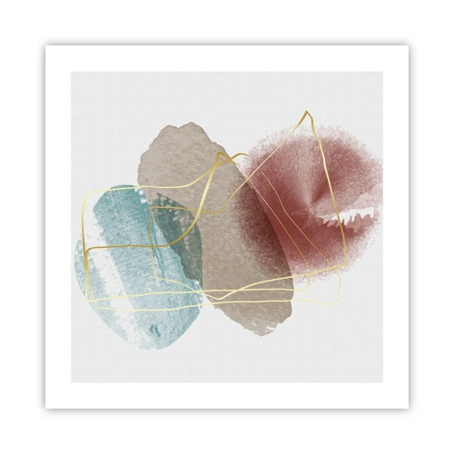 Poster - Koralen van de ruimte - 50x50 cm