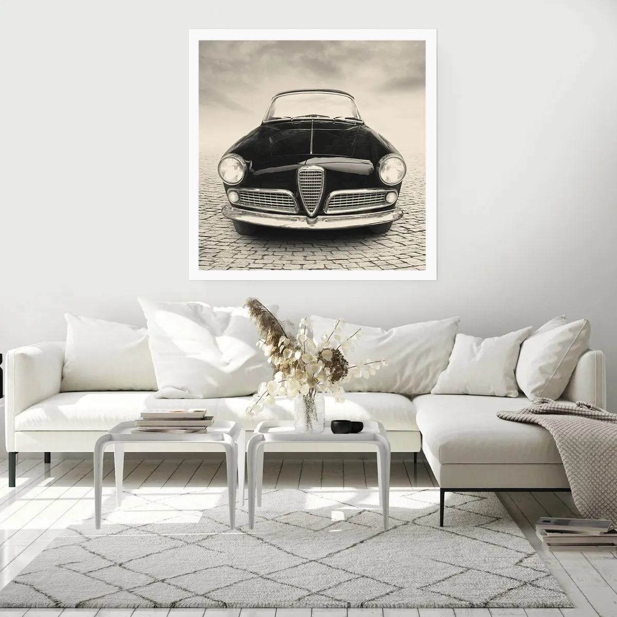 Poster - Je moet gewoon van me houden - 40x40 cm