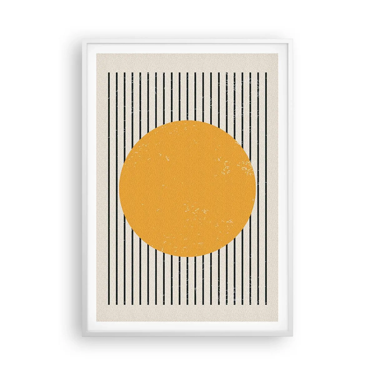 Poster in een witte lijst - De kracht van eenvoud - 70x100 cm