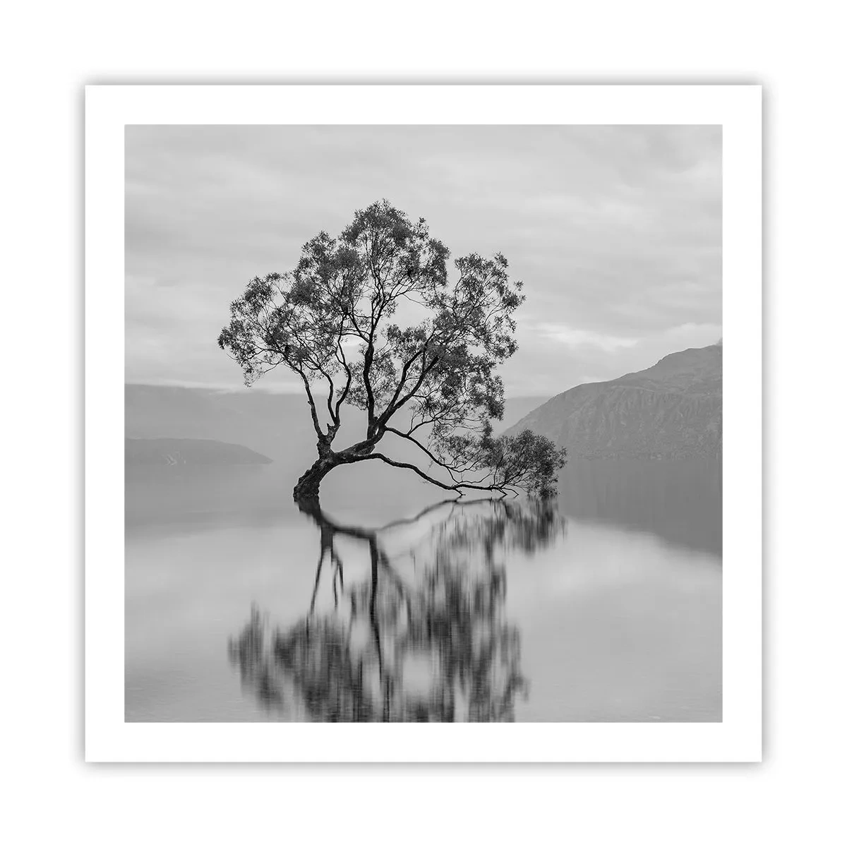 Poster - Er is zo'n land - 60x60 cm