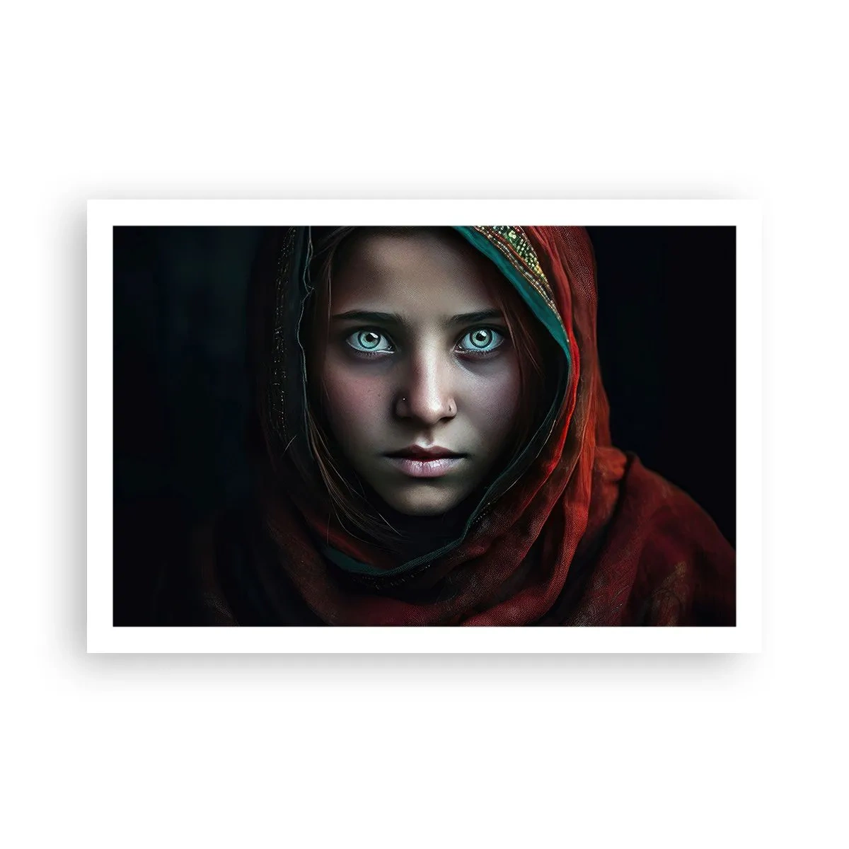 Poster - Oosterse prinses - 91x61 cm