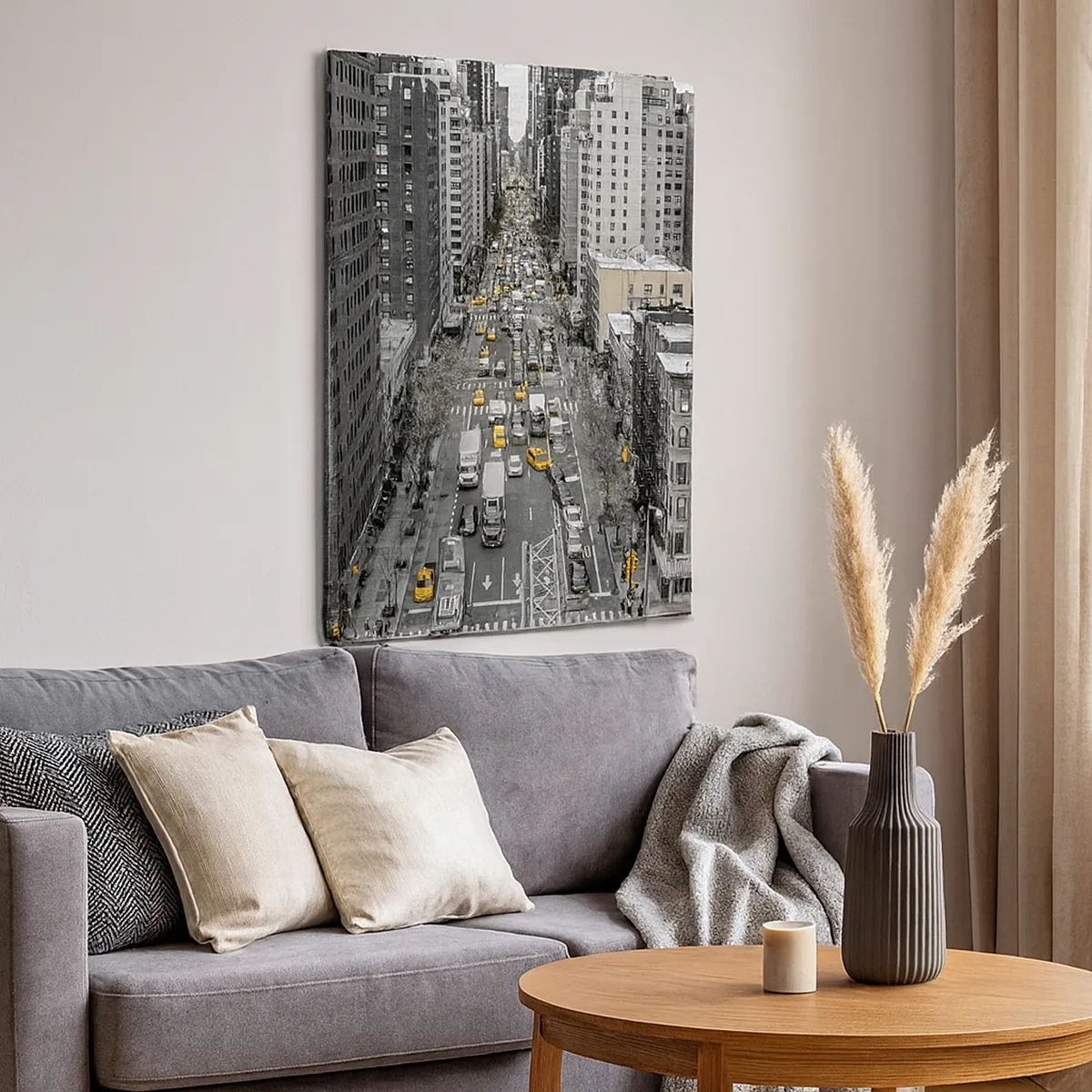 Schilderen op canvas - New Yorks leven - 50x70 cm