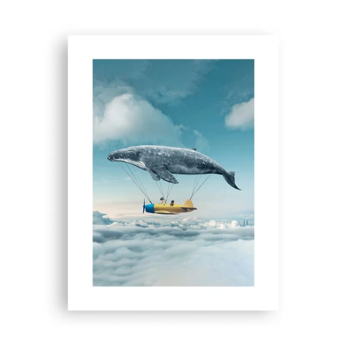 Poster - Waarom niet? - 30x40 cm