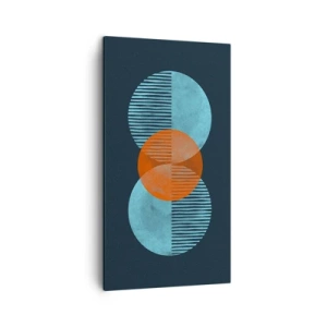 Schilderen op canvas - Symmetrische compositie - 45x80 cm