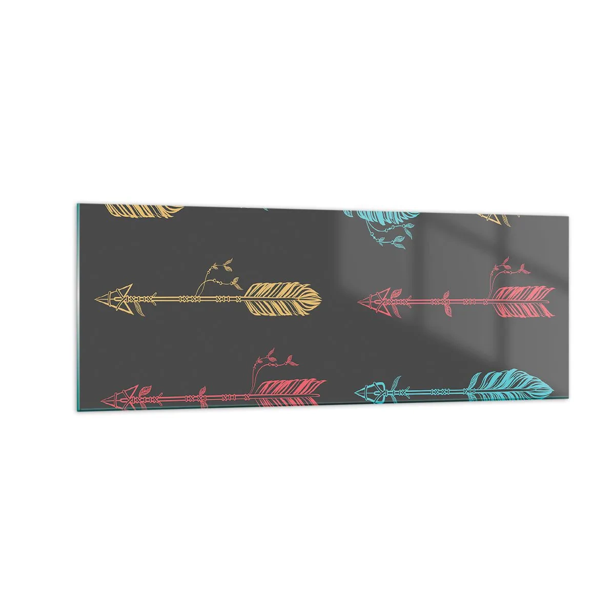 Schilderen op glas - In de verordening - 140x50 cm