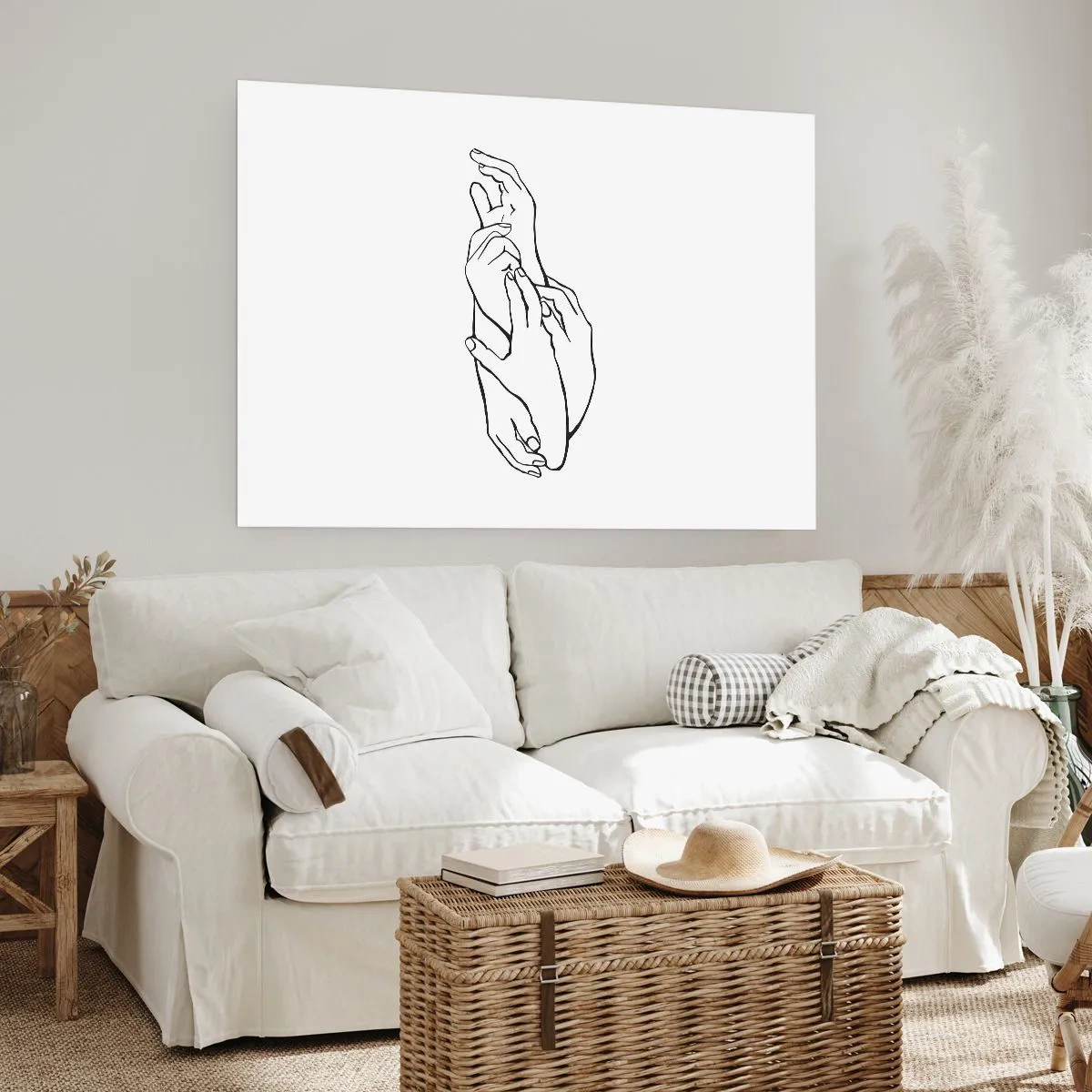 Poster - Goede aanraking - 100x70 cm