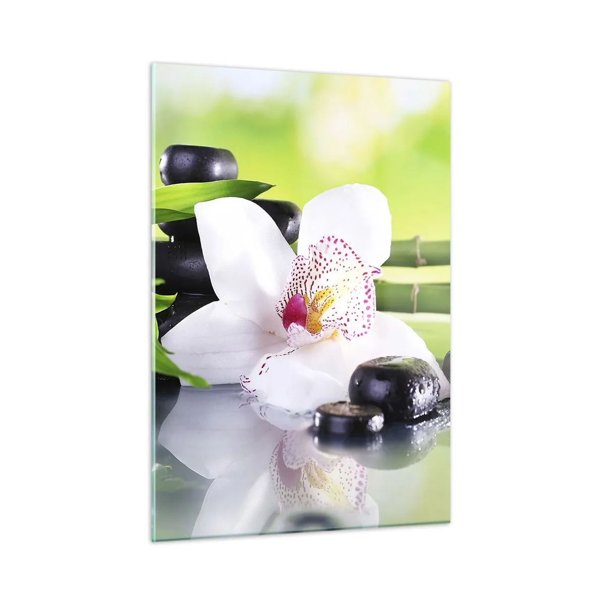 Schilderen op glas - Koele frisheid - 50x70 cm