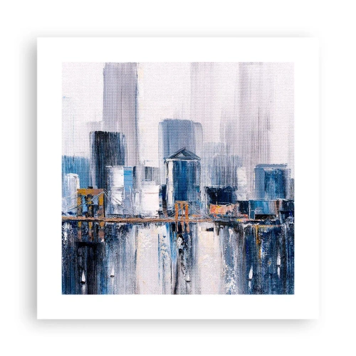Poster - New Yorkse impressie - 40x40 cm