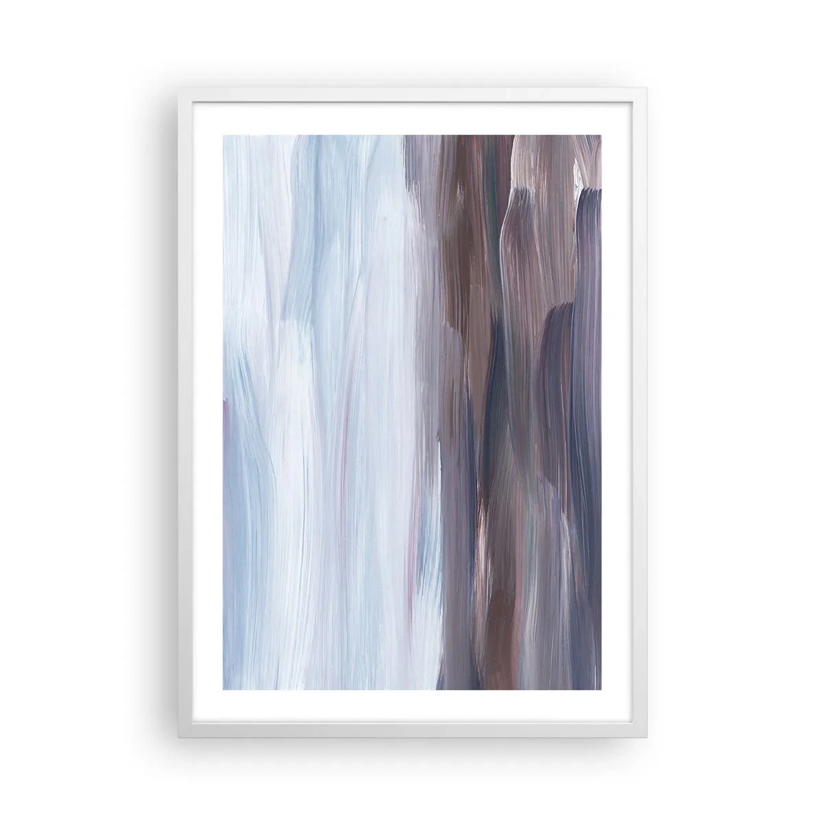 Poster in een witte lijst - Elementen: water - 50x70 cm