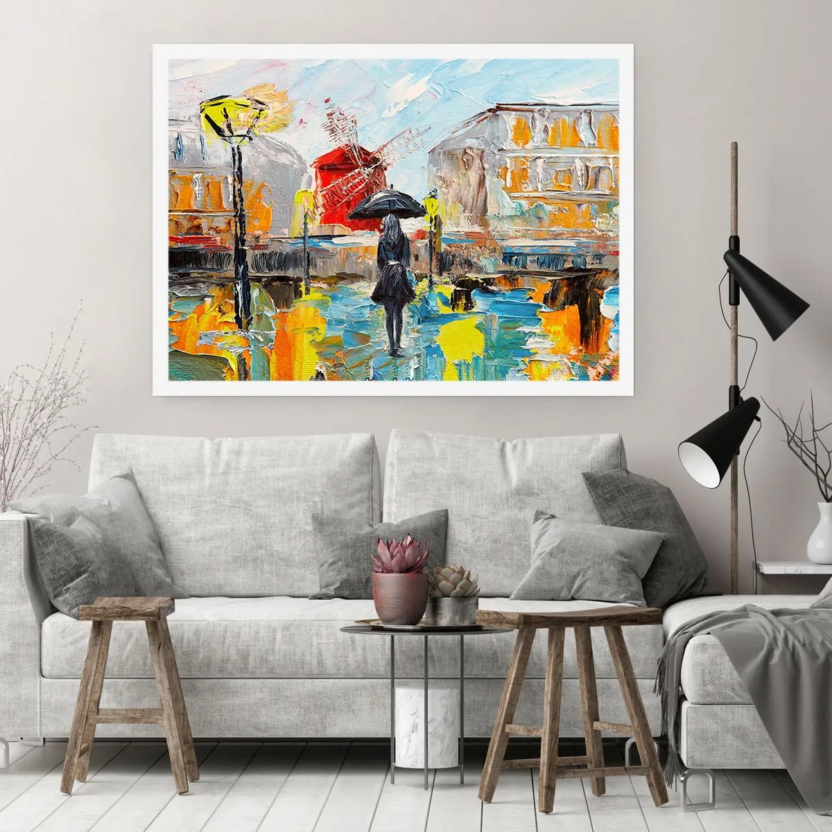 Poster - Parijse legendes - 100x70 cm