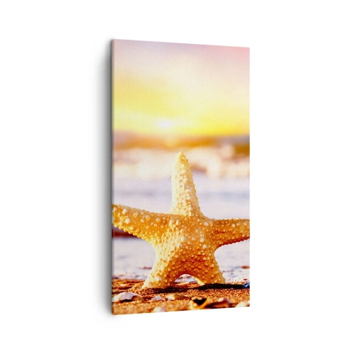 Schilderen op canvas - Een geschenk uit de zee - 45x80 cm