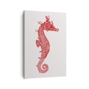 Schilderen op canvas - Een ingewikkeld wezen - 70x100 cm