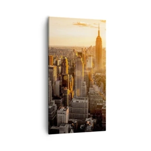 Schilderen op canvas - Groeien in de zon - 55x100 cm