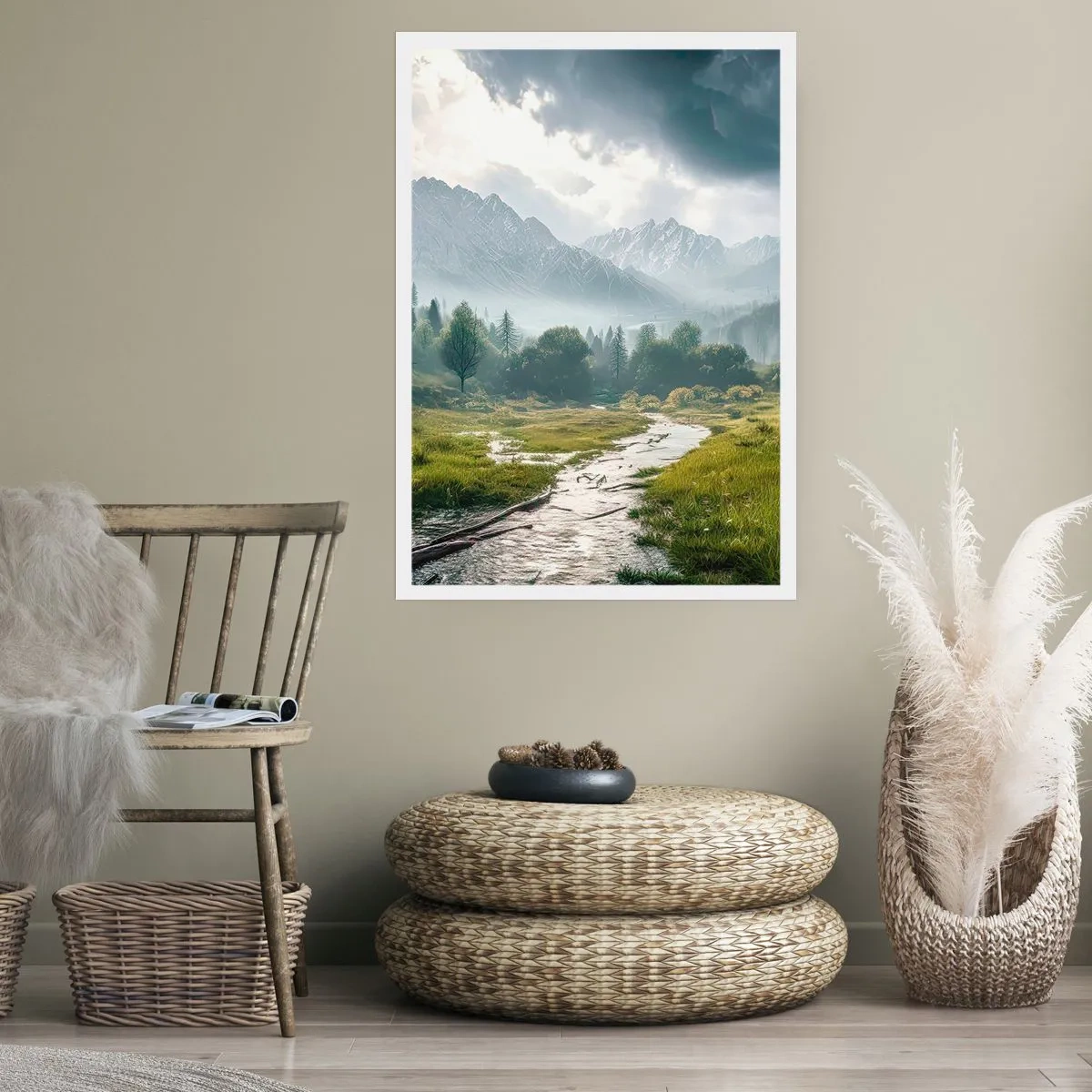 Poster - Daarheen en terug - 70x100 cm