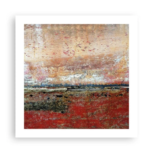Poster - Wellicht is het de zee - 50x50 cm