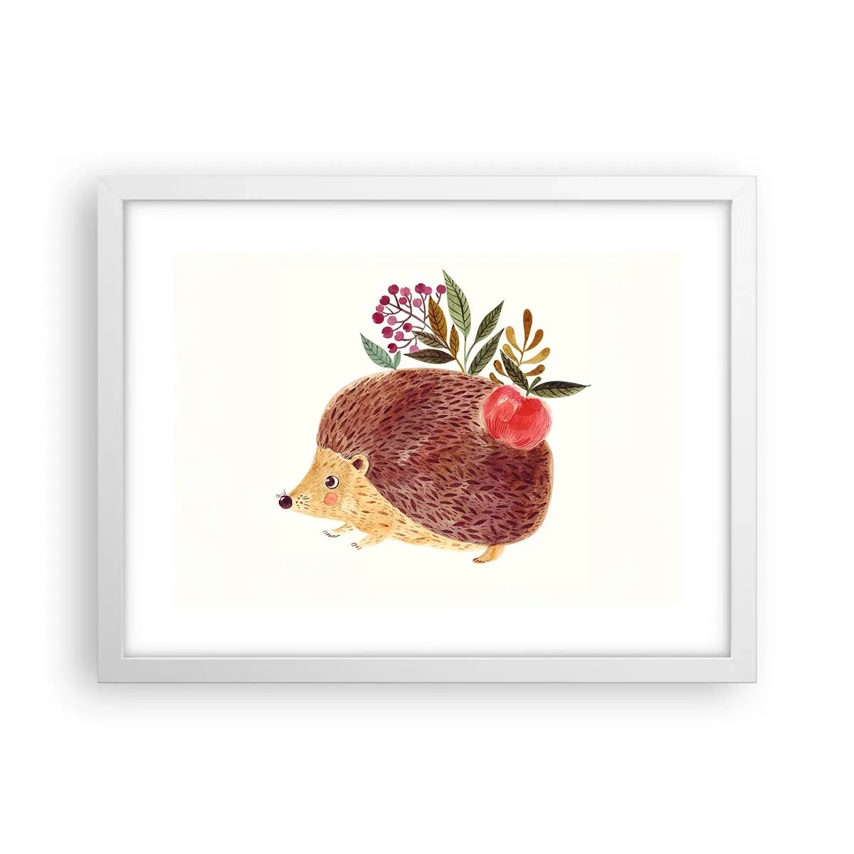 Poster in een witte lijst - En je vindt mij al leuk - 40x30 cm