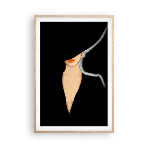 Een poster in een licht eiken lijst - Elegantie en stijl - 61x91 cm
