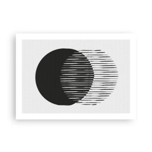 Poster - Zijn alter ego - 70x50 cm