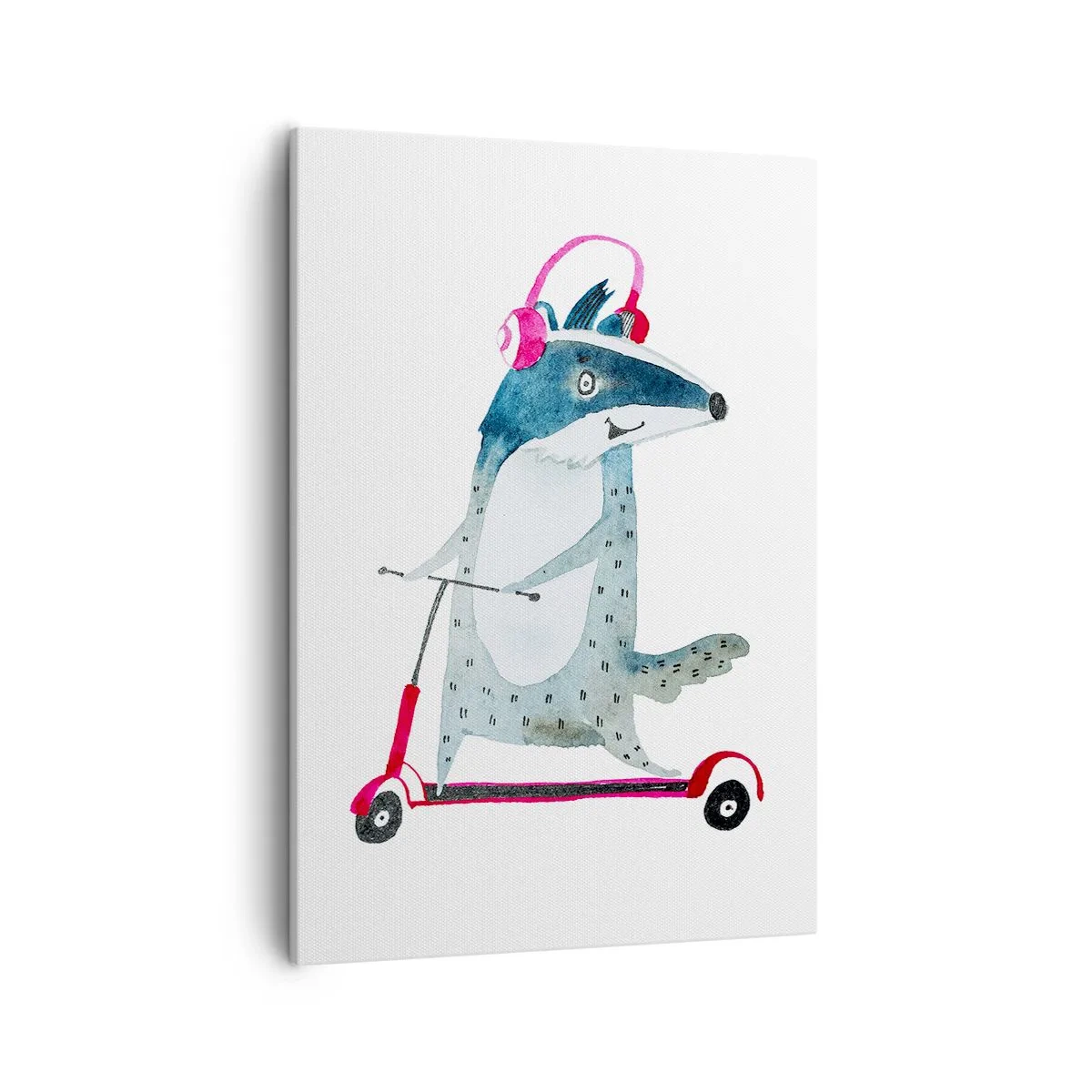 Schilderen op canvas - Badger vreugde - 50x70 cm