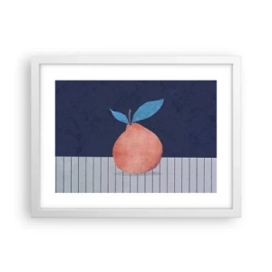 Poster in een witte lijst - Convexiteit en vlak - 40x30 cm