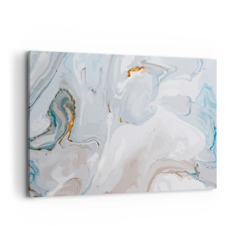 Schilderen op canvas - Het wit is verheven - 120x80 cm
