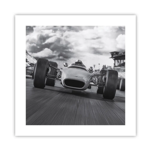 Poster - Er is kracht! - 40x40 cm