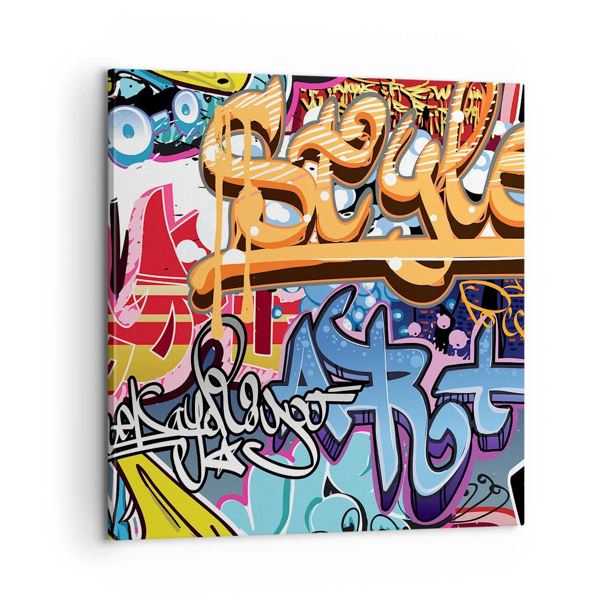 Schilderen op canvas - Muurschilderingen, muurschilderingen, muurschilderingen ... - 60x60 cm