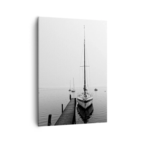 Schilderen op canvas - Klaar om te vertrekken - 50x70 cm