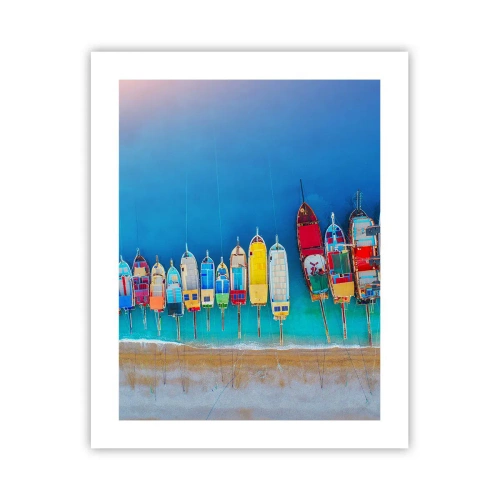 Poster - Vanuit vogelperspectief - 40x50 cm