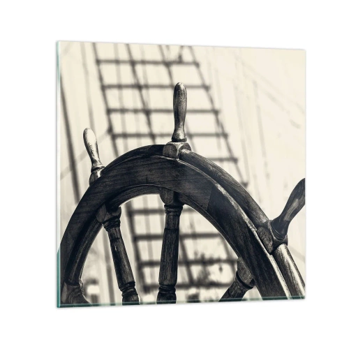 Schilderen op glas - Zeeverhalen - 70x70 cm