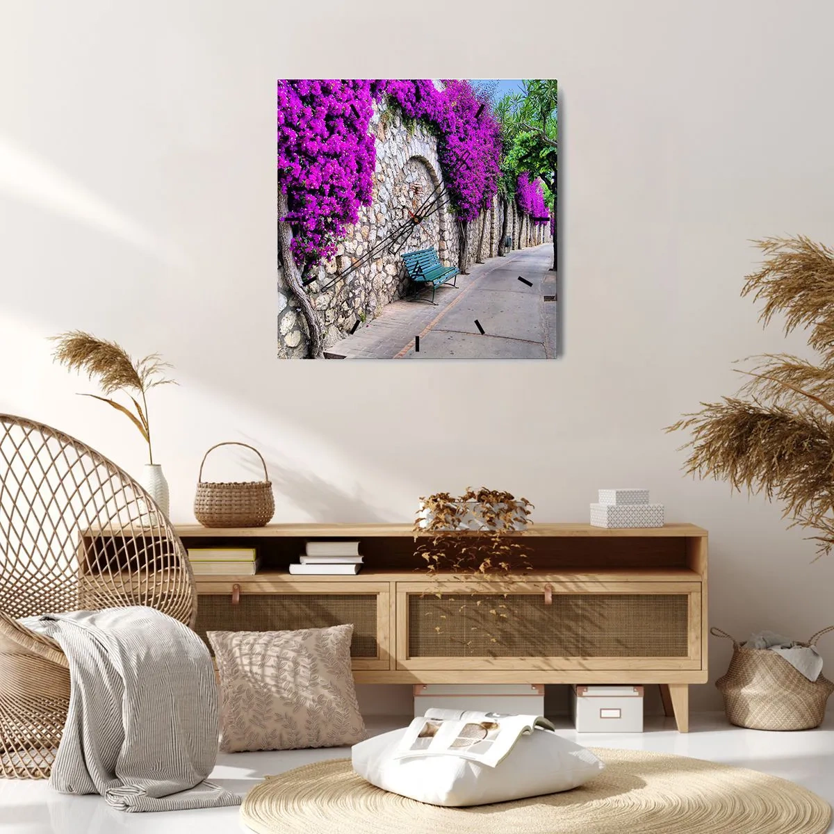 Wandklok - Klok - Laten we elkaar zo snel mogelijk ontmoeten - 30x30 cm