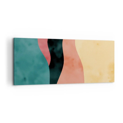 Schilderen op canvas - Conforme non-conformiteit - 100x40 cm