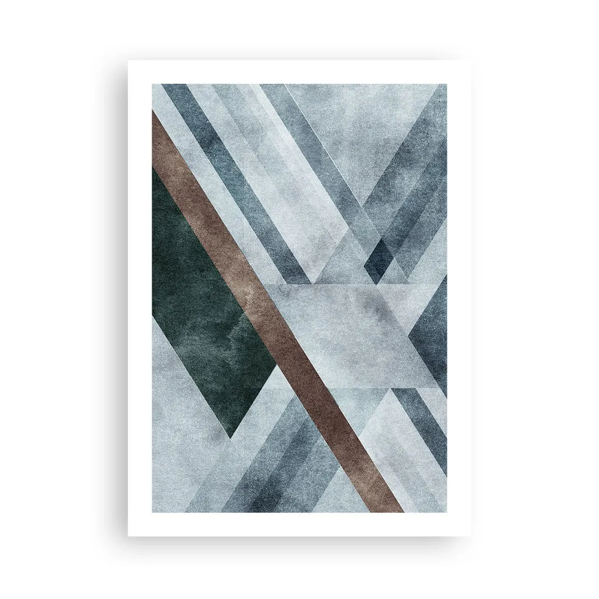 Poster - Verfijnde elegantie van geometrie - 50x70 cm