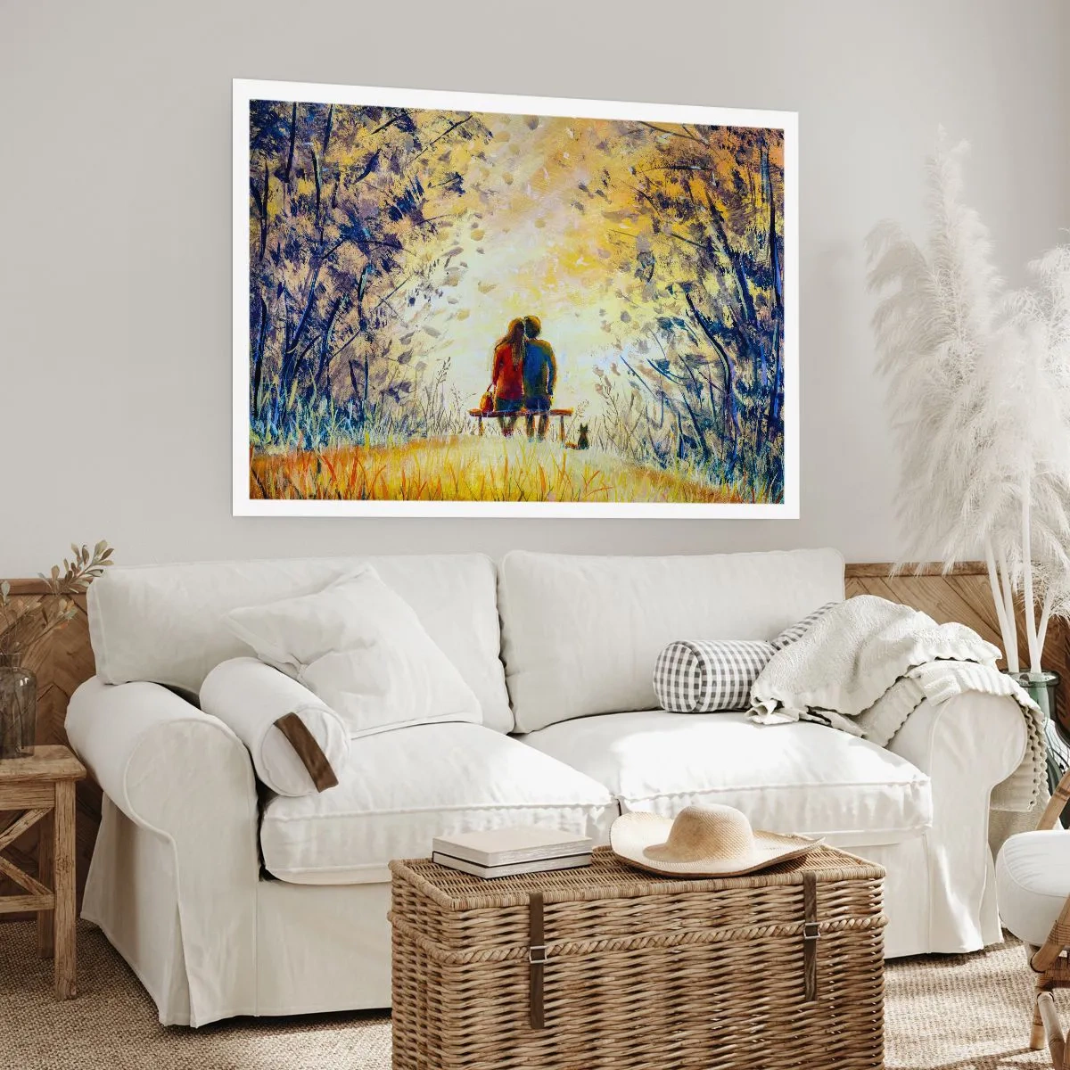 Poster - Een magisch moment - 91x61 cm