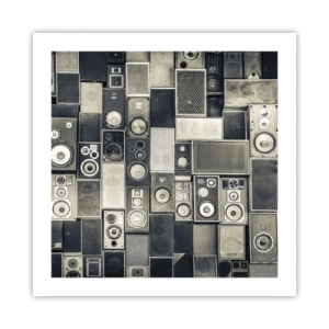 Poster - En alles is goed - 50x50 cm