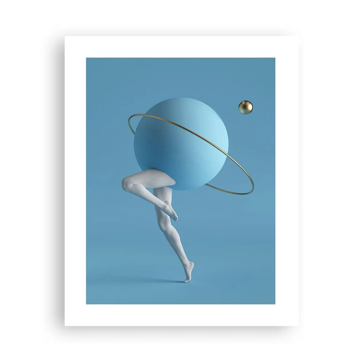 Poster - En de planeten zijn gek geworden - 40x50 cm