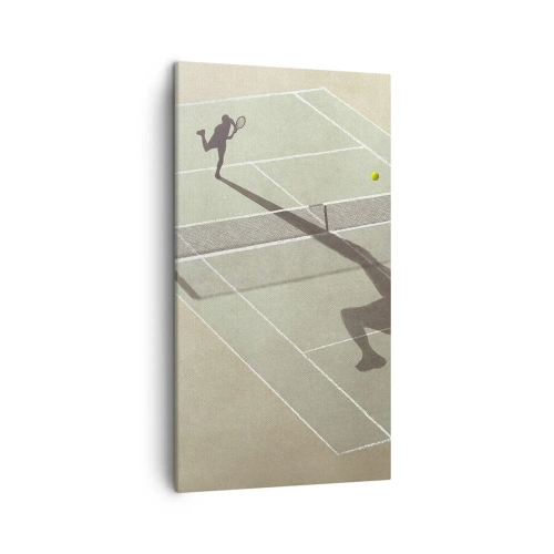 Schilderen op canvas - Jezelf overwinnen - 45x80 cm