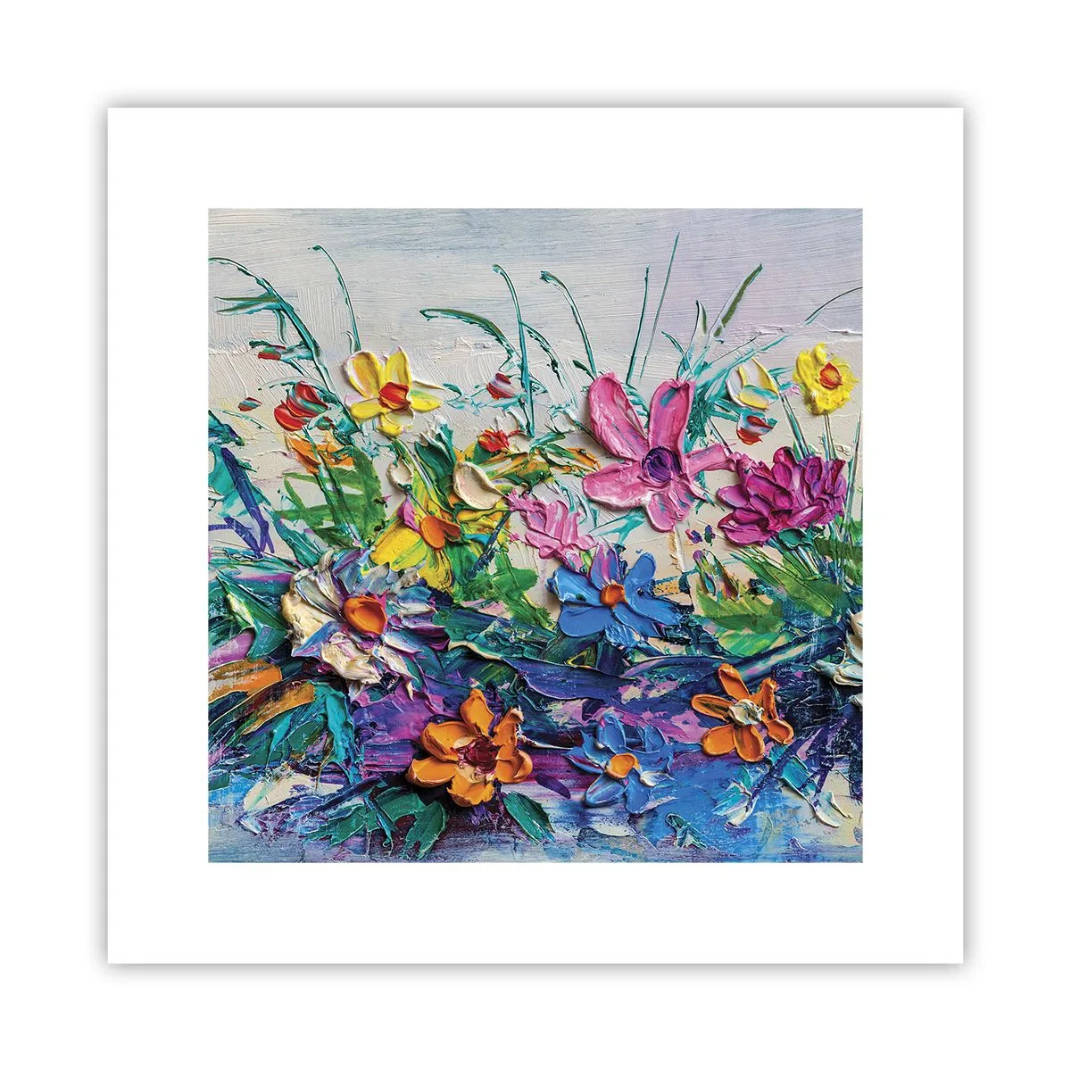 Poster - Helemaal geen stilleven - 30x30 cm