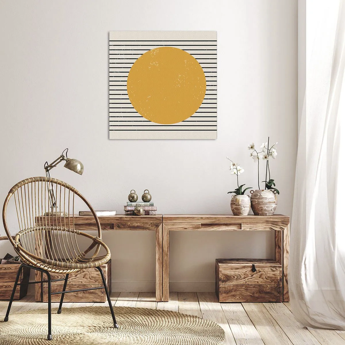 Schilderen op canvas - De kracht van eenvoud - 60x60 cm