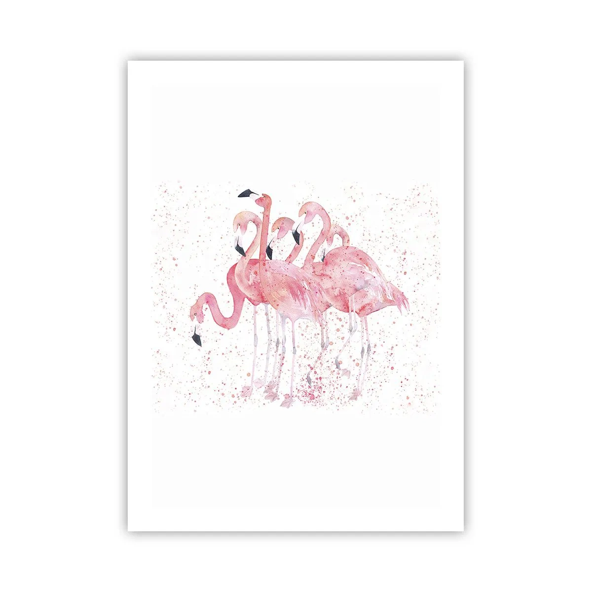 Poster - Roze ensemble - 50x70 cm