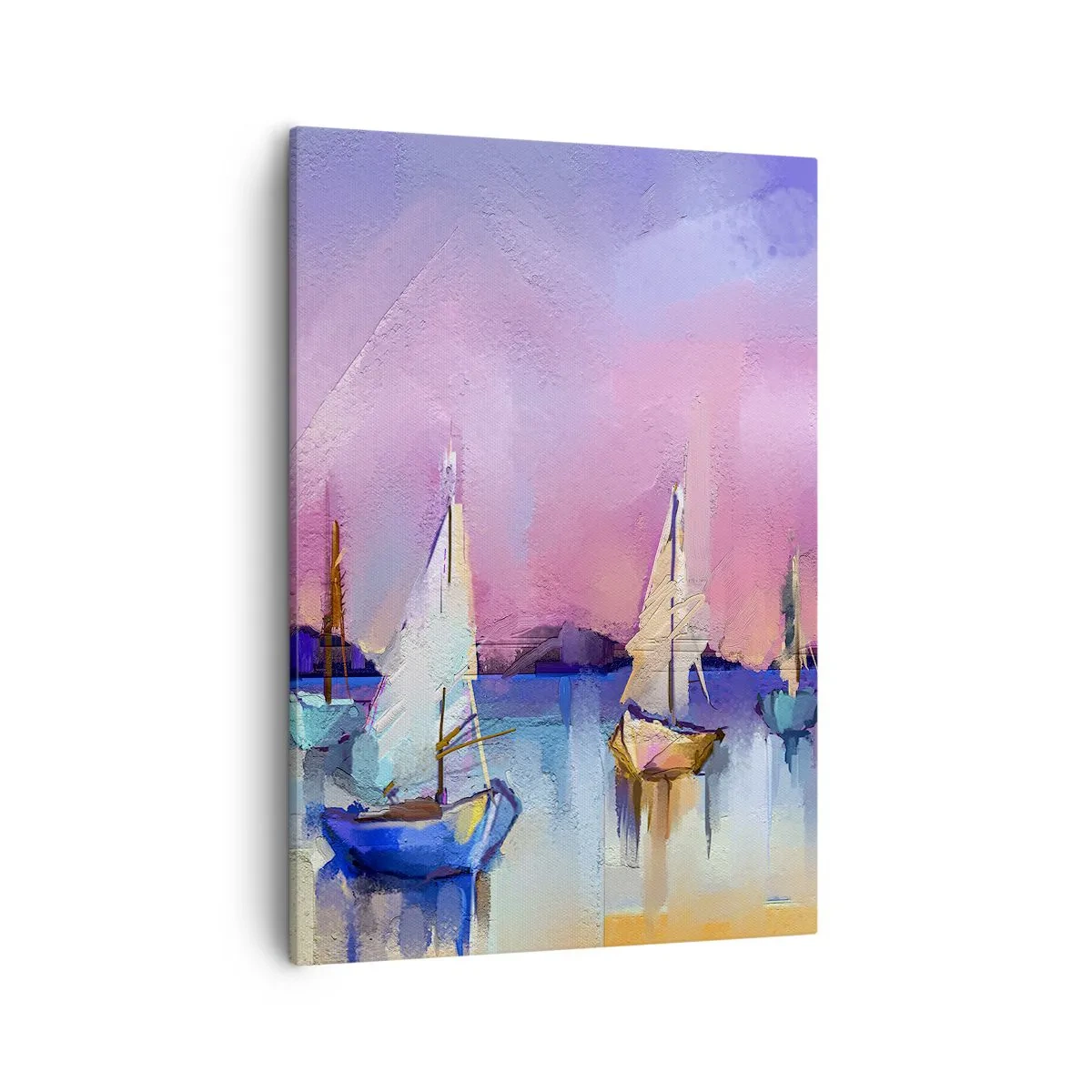 Schilderen op canvas - Richting: breed water - 50x70 cm